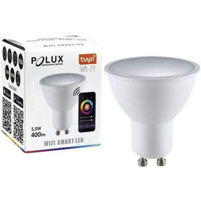 OEM Lampadina Led Gu10 5,5w 400lm Rgb+cct Wifi Tuya Polux OEM Lampadina Led Gu10 5,5w 400lm Rgb+cct Wifi Tuya Polux