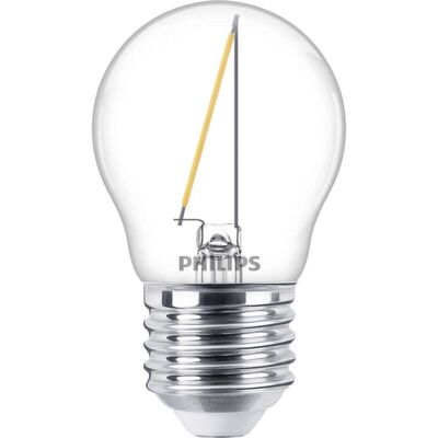Philips Led E27 Globo 15w Trasparente 136lm Philips Led E27 Globo 15w Trasparente 136lm