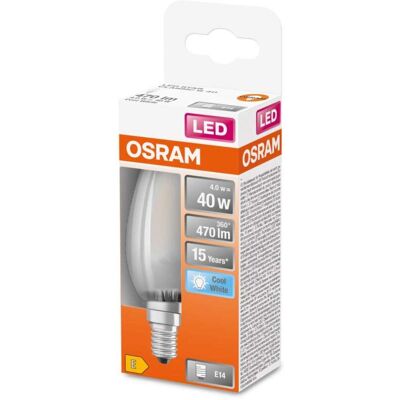 Osram Lampadina Led Star Classic B40 Filamento Luce Naturale E14 Osram Lampadina Led Star Classic B40 Filamento Luce Naturale E14