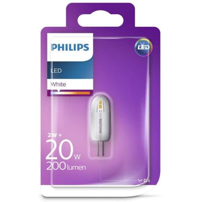 Philips Lampadina Led Capsula G4 1,7w 205lm 3000k 12v Lunga Durata Philips Lampadina Led Capsula G4 1,7w 205lm 3000k 12v Lunga Durata