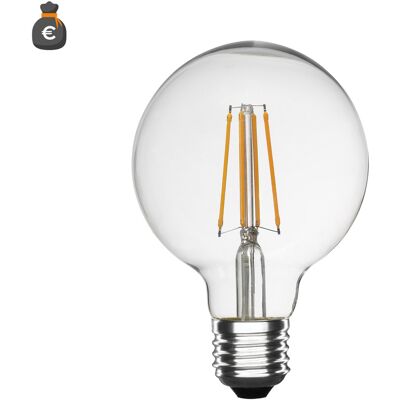 ALCAPOWER Lampada Led Globo G95 Filamento 10w E27 Luce Naturale 4000k 1450lm Classe Energetica D - Ideale Per Illuminazione D'Interni Decorativa ALCAPOWER Lampada Led Globo G95 Filamento 10w E27 Luce Naturale 4000k 1450lm Classe Energetica D - Ideale Per Illuminazione D'Interni Decorativa