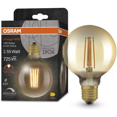 OSRAM Lampadina LED Vintage Dimmabile Dorata OSRAM Lampadina LED Vintage Dimmabile Dorata