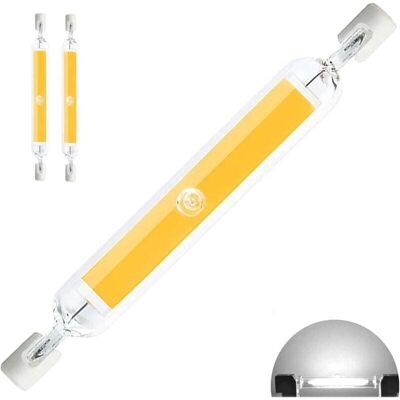 XISRENS Tigrezy - Lampadine Led Dimmerabili R7s Da 118 Mm, 20 W - Luce Bianca Fredda 6500k - Set Da 2 XISRENS Tigrezy - Lampadine Led Dimmerabili R7s Da 118 Mm, 20 W - Luce Bianca Fredda 6500k - Set Da 2