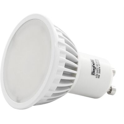 Beghelli Fari LED - GU10 7W Bianca Fredda - Confezione da 10 Beghelli Fari LED - GU10 7W Bianca Fredda - Confezione da 10