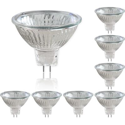 DPZO Lampada Led Gu5.3 Da 50w, Confezione Da 8, 12v, Lampade Alogene A Riflettore, Faretto Dimmerabile, Faretto Alogeno Mr16, 660lm, Bianco Caldo 2700k, Angolo Del Fascio 36° DPZO Lampada Led Gu5.3 Da 50w, Confezione Da 8, 12v, Lampade Alogene A Riflettore, Faretto Dimmerabile, Faretto Alogeno Mr16, 660lm, Bianco Caldo 2700k, Angolo Del Fascio 36°