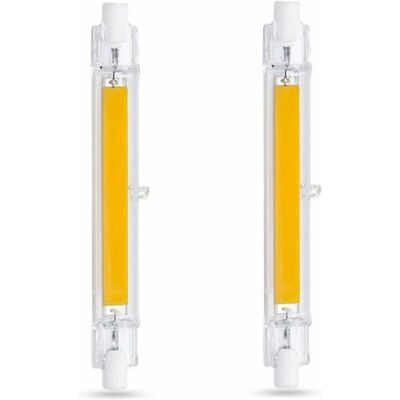 VUSZR Lampadina Led R7s Da 118 Mm, 10 W, Luce Bianca Fredda 6000k, 1000 Lumen, Equivalente A Una Lampadina Alogena R7s J118 Da 80 W/100 W, Dimmerabile, Sottile, A Led Cob R7s Da 118 Mm Per Applique/lampade VUSZR Lampadina Led R7s Da 118 Mm, 10 W, Luce Bianca Fredda 6000k, 1000 Lumen, Equivalente A Una Lampadina Alogena R7s J118 Da 80 W/100 W, Dimmerabile, Sottile, A Led Cob R7s Da 118 Mm Per Applique/lampade