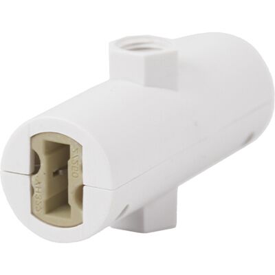 INTERLUSA Adattatore Doppio G9 In Linea 230v T250 INTERLUSA Adattatore Doppio G9 In Linea 230v T250