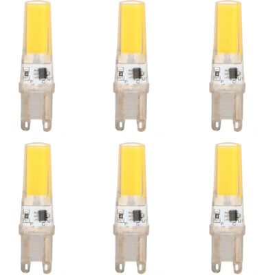 YOTOWN Confezione Da 6 Lampadine G9 Cob – Dimmerabili – Luce Calda 220v – Di Ricambio – Lampade Da Parete/tavolo – Professionali YOTOWN Confezione Da 6 Lampadine G9 Cob – Dimmerabili – Luce Calda 220v – Di Ricambio – Lampade Da Parete/tavolo – Professionali