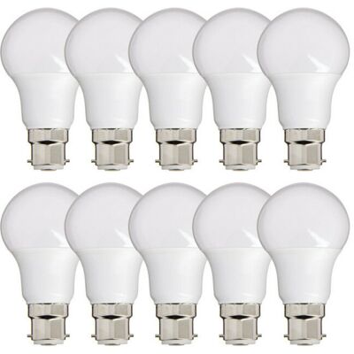 ALOVEZ Confezione Da 10 Lampadine Led A60 E27 (equivalenti A 60 W), 10 W, Luce Calda 2700 K, Attacco B22, Risparmio Energetico, Senza Mercurio, Conforme Alle Norme Ce ALOVEZ Confezione Da 10 Lampadine Led A60 E27 (equivalenti A 60 W), 10 W, Luce Calda 2700 K, Attacco B22, Risparmio Energetico, Senza Mercurio, Conforme Alle Norme Ce