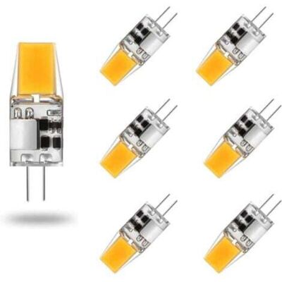 XISRENS Confezione Da 6 Lampadine Led G4 Ac/dc 12v 5w Lampade Led G4 Bianco Caldo 3000k Lampadine Di Illuminazione Equivalenti A Una Lampada Alogena Da 50w Angolo Del Fascio 360° Senza Sfarfallio, Bianco Cald XISRENS Confezione Da 6 Lampadine Led G4 Ac/dc 12v 5w Lampade Led G4 Bianco Caldo 3000k Lampadine Di Illuminazione Equivalenti A Una Lampada Alogena Da 50w Angolo Del Fascio 360° Senza Sfarfallio, Bianco Cald