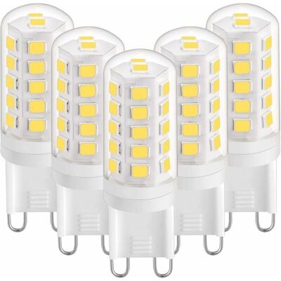 OEM Lampadina Led G9 Da 3w, Bianco Naturale 4000k, 420lm, Equivalente A Una Lampadina Alogena Da 28w/40w, Lampadine Led G9 A Forma Di Pannocchia Per Lampade Da Scrivania, Senza Sfarfallio, Ac 220-240v, Co OEM Lampadina Led G9 Da 3w, Bianco Naturale 4000k, 420lm, Equivalente A Una Lampadina Alogena Da 28w/40w, Lampadine Led G9 A Forma Di Pannocchia Per Lampade Da Scrivania, Senza Sfarfallio, Ac 220-240v, Co