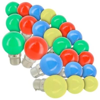 ALOVEZ Confezione Da 24 Lampadine Led B22 Eq 3w Per Illuminazione Esterna ALOVEZ Confezione Da 24 Lampadine Led B22 Eq 3w Per Illuminazione Esterna