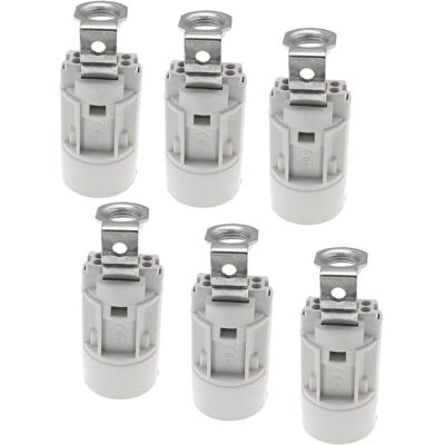 OEM Portalampada A Fiamma E14, Termoplastico, Nero, Altezza Ses 52 Mm, Filettatura Hickey 1/8 Ips OEM Portalampada A Fiamma E14, Termoplastico, Nero, Altezza Ses 52 Mm, Filettatura Hickey 1/8 Ips