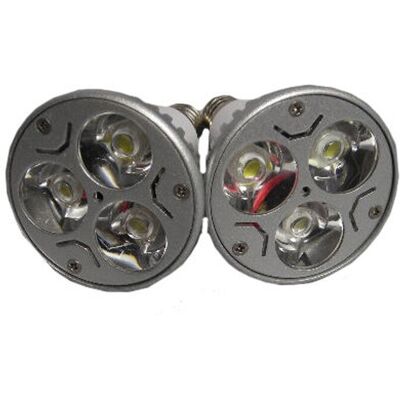 R & G Coppia Faretto Lampada 3 Led E14 Bianco Basso Consumo R & G Coppia Faretto Lampada 3 Led E14 Bianco Basso Consumo