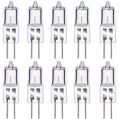 TONCHEAN Lampadine Alogene G4 20w 12v, Bianco Caldo 2800k, Dimmerabili, Capsula Trasparente, 10 Pezzi TONCHEAN Lampadine Alogene G4 20w 12v, Bianco Caldo 2800k, Dimmerabili, Capsula Trasparente, 10 Pezzi