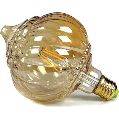 OEM Lampadina Led Vintage 4w Bianco Caldo 2700 Kelvin, Grande Globo Di Cristallo, 220/240v, Attacco A Vite Edison E27, Lampadina Decorativa Speciale G125 OEM Lampadina Led Vintage 4w Bianco Caldo 2700 Kelvin, Grande Globo Di Cristallo, 220/240v, Attacco A Vite Edison E27, Lampadina Decorativa Speciale G125