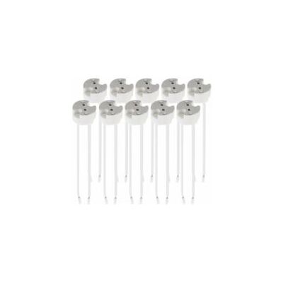 OEM Confezione Da 10 Portalampade Gu5.3 - Portalampada Gu5.3 O Mr16 - Supporto Con Cavo 12v - Per Lampadine Come Led, Alogene E Faretti - Crezuo OEM Confezione Da 10 Portalampade Gu5.3 - Portalampada Gu5.3 O Mr16 - Supporto Con Cavo 12v - Per Lampadine Come Led, Alogene E Faretti - Crezuo