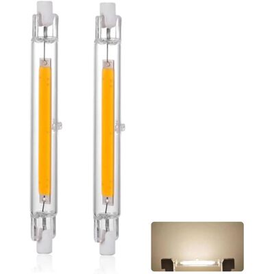 TIGREZY Confezione Da 2 Lampadine Led Dimmerabili Da 118 Mm, 30 W, Equivalenti A Lampade Alogene J118 Da 300 W, Bianco Naturale 4000 K, Per Plafoniere E Applique TIGREZY Confezione Da 2 Lampadine Led Dimmerabili Da 118 Mm, 30 W, Equivalenti A Lampade Alogene J118 Da 300 W, Bianco Naturale 4000 K, Per Plafoniere E Applique