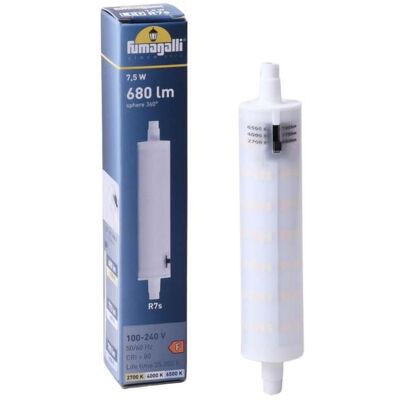 BARCELONA LED Lampadina Led R7s Fumagalli - Cct - 7,5w - 800lm BARCELONA LED Lampadina Led R7s Fumagalli - Cct - 7,5w - 800lm