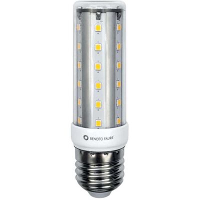 BENEITO FAURE Lampadina Led Retrofit Hqi Tubular E27 10w 360 Gradi Luce Naturale 4000k 1030 Lm, Lampada Tubolare Interna Professionale - Beneito & Faure BENEITO FAURE Lampadina Led Retrofit Hqi Tubular E27 10w 360 Gradi Luce Naturale 4000k 1030 Lm, Lampada Tubolare Interna Professionale - Beneito & Faure