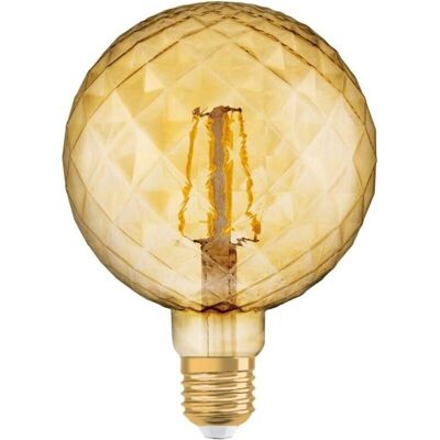OEM Lampadina A Filamento Led E27 Vintage Del 1906, A Forma Di Pigna Dorata, 4w, 2500k, Globo Ambrato OEM Lampadina A Filamento Led E27 Vintage Del 1906, A Forma Di Pigna Dorata, 4w, 2500k, Globo Ambrato