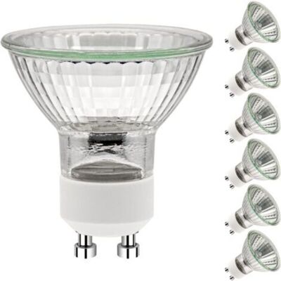 XISRENS Lampadine Gu10 Da 50w, Lampadine Alogene Gu10, Lampadina Spot Da 50w 230v Ac, Lampadine Alogene Gu10, 2 Pin, Angolo Del Fascio Luminoso 35°, 2700k, Dimmerabili, Bianco Caldo, Confezione Da 6 XISRENS Lampadine Gu10 Da 50w, Lampadine Alogene Gu10, Lampadina Spot Da 50w 230v Ac, Lampadine Alogene Gu10, 2 Pin, Angolo Del Fascio Luminoso 35°, 2700k, Dimmerabili, Bianco Caldo, Confezione Da 6