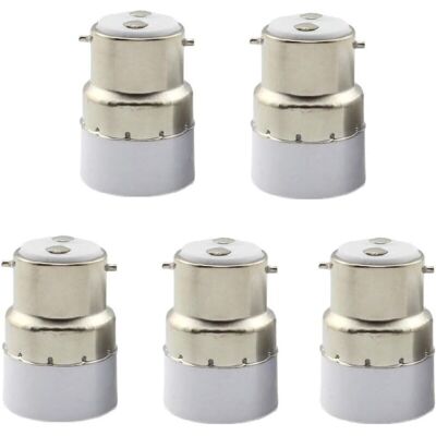 OEM Adattatori Da Portalampada B22 A E14 (confezione Da 5) – Conversione Sicura Per Lampadine A Led, Cfl E Alogene, Per Uso Domestico E Professionale. OEM Adattatori Da Portalampada B22 A E14 (confezione Da 5) – Conversione Sicura Per Lampadine A Led, Cfl E Alogene, Per Uso Domestico E Professionale.