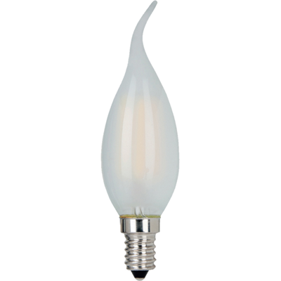 ALCAPOWER Lampada Led Fiamma C37 Vetro Frost E14 4w 500lm 3000k Luce Calda 230v Con Tecnologia A Basso Consumo Energetico Ed Alta Durata ALCAPOWER Lampada Led Fiamma C37 Vetro Frost E14 4w 500lm 3000k Luce Calda 230v Con Tecnologia A Basso Consumo Energetico Ed Alta Durata