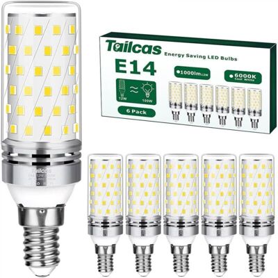 OEM Confezione Da 6 Lampadine Led E14, Luce Bianca Fredda, 12w (equivalente A 100w Alogene), Attacco A Vite Edison, E14, 6000k, 1000lm, Non Dimmerabili, Senza Sfarfallio, Ac 220-240v, Per Lampadari Di Cri OEM Confezione Da 6 Lampadine Led E14, Luce Bianca Fredda, 12w (equivalente A 100w Alogene), Attacco A Vite Edison, E14, 6000k, 1000lm, Non Dimmerabili, Senza Sfarfallio, Ac 220-240v, Per Lampadari Di Cri