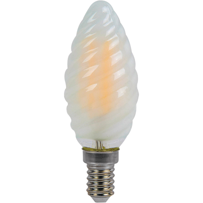 ALCAPOWER Lampadina Led Tortiglione C35 Vetro Frost E14 4w 550lm 4000k Luce Naturale, Efficienza Energetica Classe D, Durata 25000 Ore ALCAPOWER Lampadina Led Tortiglione C35 Vetro Frost E14 4w 550lm 4000k Luce Naturale, Efficienza Energetica Classe D, Durata 25000 Ore