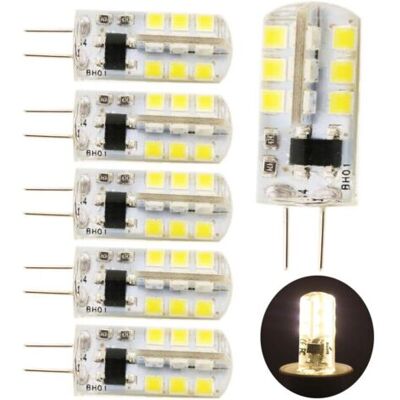 OEM Confezione Da 5 Lampadine Led G4, 220 V Ca, 3 W, Lampada Led/alogena, Luce Bianca Calda 3000 K. Adatte Per La Casa E Gli Elettrodomestici. OEM Confezione Da 5 Lampadine Led G4, 220 V Ca, 3 W, Lampada Led/alogena, Luce Bianca Calda 3000 K. Adatte Per La Casa E Gli Elettrodomestici.