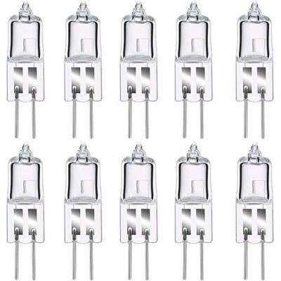 KEEMOTE Confezione Da 8 Lampadine Alogene G4, Luce Bianca Calda, 12v 20w, 2800k, 240lm, Dimmerabili, Lampada Alogena G4, Lampada A Cappuccio KEEMOTE Confezione Da 8 Lampadine Alogene G4, Luce Bianca Calda, 12v 20w, 2800k, 240lm, Dimmerabili, Lampada Alogena G4, Lampada A Cappuccio