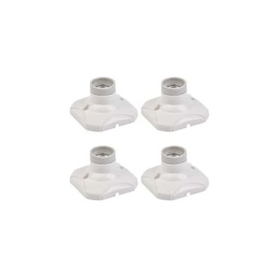 OEM Portalampada Led Pcs E27, Portalampada E27, Portalampada A Parete E27, Base E27 Con Staffa Per Corridoi, Scale, Camere Da Letto, Cucine (ac 220-250v, Bianco) - Crezuo OEM Portalampada Led Pcs E27, Portalampada E27, Portalampada A Parete E27, Base E27 Con Staffa Per Corridoi, Scale, Camere Da Letto, Cucine (ac 220-250v, Bianco) - Crezuo
