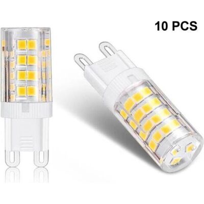 URSUS Lampadina Led Da 5w, Equivalente A 40w, Luce Bianca Calda 3000k, 220-240v, Angolo Del Fascio Luminoso Di 360°, Confezione Da 10 URSUS Lampadina Led Da 5w, Equivalente A 40w, Luce Bianca Calda 3000k, 220-240v, Angolo Del Fascio Luminoso Di 360°, Confezione Da 10