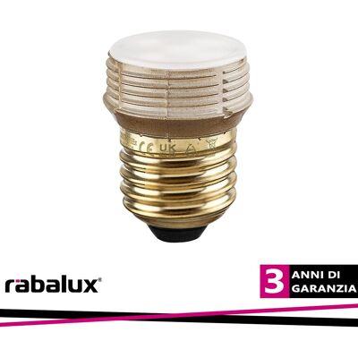 RABALUX Smd Led, E27, 3w, 220lm, 3000k - Luce Calda RABALUX Smd Led, E27, 3w, 220lm, 3000k - Luce Calda