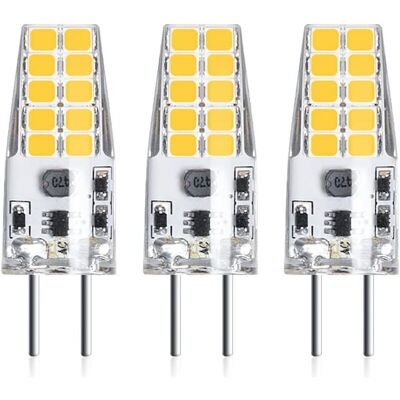 DPZO 3 Lampadine Led Da 3w 12v G6.35 Con Attacco T3/t4/t5 G6.35/gy6.35, Luce Bianca Fredda 6000k, Sostituzione Per Lampadine Alogene Da 30w Per Illuminazione Sottopensile E Lampada Da Scrivania. DPZO 3 Lampadine Led Da 3w 12v G6.35 Con Attacco T3/t4/t5 G6.35/gy6.35, Luce Bianca Fredda 6000k, Sostituzione Per Lampadine Alogene Da 30w Per Illuminazione Sottopensile E Lampada Da Scrivania.