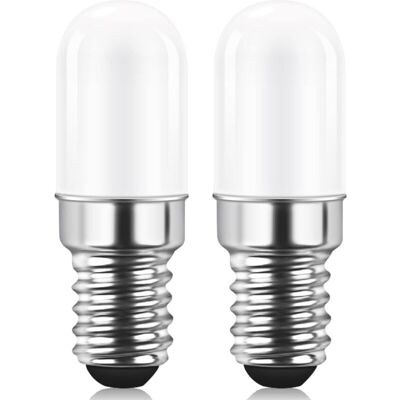 OEM Lampadina Led E14 Per Frigorifero, 1,5 W Equivalente A 15 W, Bianco Caldo 3000 K, Lampadina Per Frigorifero, Lampada Di Sale, Macchina Da Cucire, Non Dimmerabile, 2 Pezzi - Crezuo OEM Lampadina Led E14 Per Frigorifero, 1,5 W Equivalente A 15 W, Bianco Caldo 3000 K, Lampadina Per Frigorifero, Lampada Di Sale, Macchina Da Cucire, Non Dimmerabile, 2 Pezzi - Crezuo