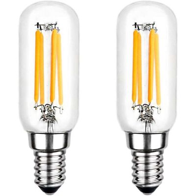 OEM Pezzi, Lampadina Per Cappa Da Cucina, E14 4w Bianco Caldo 2700k 400lm, Ac 230v, Equivalente A 40w E14, Lampadina A Filamento Tubolare Led, Non Dimmerabile OEM Pezzi, Lampadina Per Cappa Da Cucina, E14 4w Bianco Caldo 2700k 400lm, Ac 230v, Equivalente A 40w E14, Lampadina A Filamento Tubolare Led, Non Dimmerabile