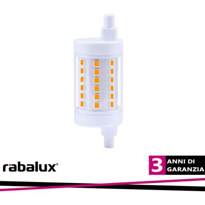 RABALUX Smd Led, R7s, 8w, 990lm, 2700k - Luce Calda RABALUX Smd Led, R7s, 8w, 990lm, 2700k - Luce Calda