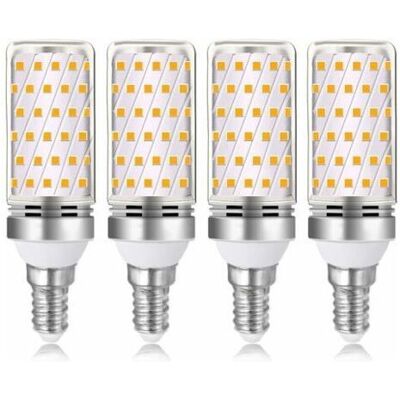 OEM Set Di 4 Lampadine Led E14 Da 16 W, Luce Bianca Calda, 3000 K, 1600 Lm, Equivalenti A Una Lampada Alogena E14 Da 100 W E 120 W, Ac 230 V, Non Regolabili OEM Set Di 4 Lampadine Led E14 Da 16 W, Luce Bianca Calda, 3000 K, 1600 Lm, Equivalenti A Una Lampada Alogena E14 Da 100 W E 120 W, Ac 230 V, Non Regolabili