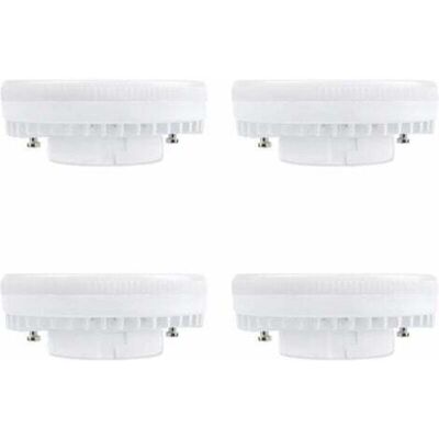 OEM Lampadina Led Gx53 Da 9w, Luce Bianca Fredda 6000k, Angolo Del Fascio Luminoso Di 120°, Equivalente A Una Lampada Cfl Gx53 Da 15w-18w, 900lm, Non Dimmerabile, Faretto Led Da Incasso Per Pensili/soffit OEM Lampadina Led Gx53 Da 9w, Luce Bianca Fredda 6000k, Angolo Del Fascio Luminoso Di 120°, Equivalente A Una Lampada Cfl Gx53 Da 15w-18w, 900lm, Non Dimmerabile, Faretto Led Da Incasso Per Pensili/soffit