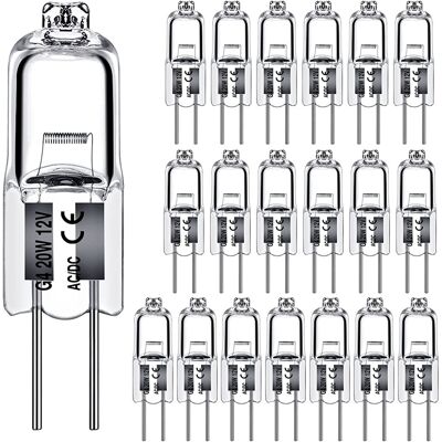 TREETALK Lampade Alogene G4 Da 20w 12v Con Attacco A 2 Pin, Di Ricambio Per Illuminazione Da Giardino Sotto I Mobili, Faretti A Binario Puck Light, Dimmerabili (confezione Da 10) TREETALK Lampade Alogene G4 Da 20w 12v Con Attacco A 2 Pin, Di Ricambio Per Illuminazione Da Giardino Sotto I Mobili, Faretti A Binario Puck Light, Dimmerabili (confezione Da 10)
