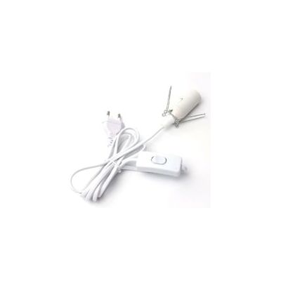 OEM Cavo Per Lampada Di Sale Con Interruttore - E14-1,8 M - Portalampada Per Lampada Di Sale, Bianco - Crezuo OEM Cavo Per Lampada Di Sale Con Interruttore - E14-1,8 M - Portalampada Per Lampada Di Sale, Bianco - Crezuo