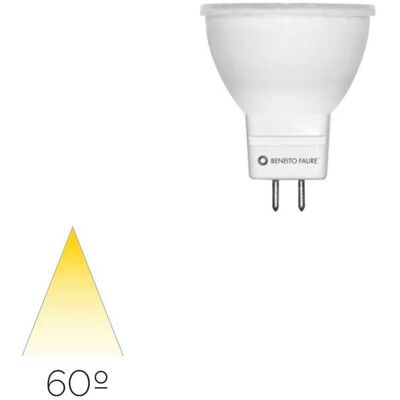BENEITO FAURE Lampadina Led Dicroica Tutto Mr11 4w 2700k 240lm 60º 12v Bianco - Beneito & Faure, Soluzione Illuminotecnica Ad Alta Efficienza BENEITO FAURE Lampadina Led Dicroica Tutto Mr11 4w 2700k 240lm 60º 12v Bianco - Beneito & Faure, Soluzione Illuminotecnica Ad Alta Efficienza