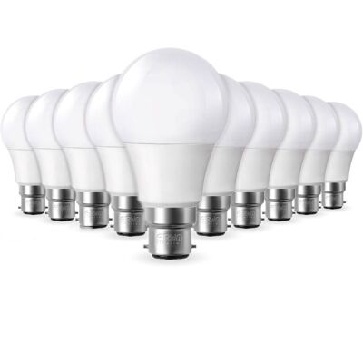ECLAIRAGE DESIGN - Set di 10 lampadine led B22 11W Eq 75W - Lampadine LED ECLAIRAGE DESIGN - Set di 10 lampadine led B22 11W Eq 75W - Lampadine LED