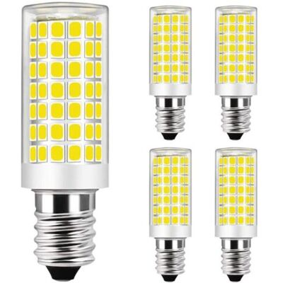 OEM Lampadina Led E14 Da 9w Equivalente A Una Lampadina Alogena Da 75w - Luce Bianca Fredda 6000k - Non Dimmerabile - Ac 220-240v (confezione Da 4) OEM Lampadina Led E14 Da 9w Equivalente A Una Lampadina Alogena Da 75w - Luce Bianca Fredda 6000k - Non Dimmerabile - Ac 220-240v (confezione Da 4)