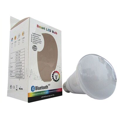 LEDLUX Lampada Led E27 Rgb Rgbw 7,5w Dimmerabile Via Bluetooth Domotica Smart Per Android Ios Iphone LEDLUX Lampada Led E27 Rgb Rgbw 7,5w Dimmerabile Via Bluetooth Domotica Smart Per Android Ios Iphone