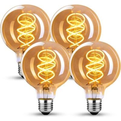OEM 4 Lampadine Edison E27 Vintage, E27 Dimmerabili, Led Vintage G80 4w Bianco Caldo, Lampada Led Retrò. Lampadina Vintage Ideale Per Un'illuminazione Nostalgica E Retrò In Casa, Bar/caffetteria, Vetrine. OEM 4 Lampadine Edison E27 Vintage, E27 Dimmerabili, Led Vintage G80 4w Bianco Caldo, Lampada Led Retrò. Lampadina Vintage Ideale Per Un'illuminazione Nostalgica E Retrò In Casa, Bar/caffetteria, Vetrine.