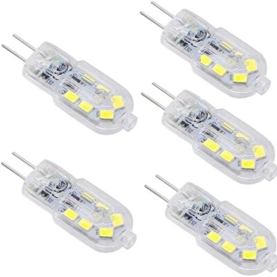 OEM Lampadina Led G4 Da 3w, 200lm, Ac/dc12v, Equivalente A Una Lampadina Alogena Da 25w, Luce Bianca 6000k, Lampadina Led Smd 2835, Angolo Del Fascio Luminoso Di 360° Per Illuminazione Interna Di Soffitti OEM Lampadina Led G4 Da 3w, 200lm, Ac/dc12v, Equivalente A Una Lampadina Alogena Da 25w, Luce Bianca 6000k, Lampadina Led Smd 2835, Angolo Del Fascio Luminoso Di 360° Per Illuminazione Interna Di Soffitti