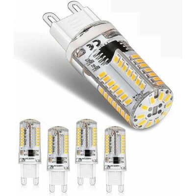 TEHTUY Confezione Da 5 Lampadine Led G9, 3w, 200 Lm, 3000k, Bianco Caldo, Senza Sfarfallio, Non Dimmerabili, Angolo Del Fascio Luminoso Di 360°. Sostituiscono Le Lampadine Alogene G9 Da 40w. TEHTUY Confezione Da 5 Lampadine Led G9, 3w, 200 Lm, 3000k, Bianco Caldo, Senza Sfarfallio, Non Dimmerabili, Angolo Del Fascio Luminoso Di 360°. Sostituiscono Le Lampadine Alogene G9 Da 40w.